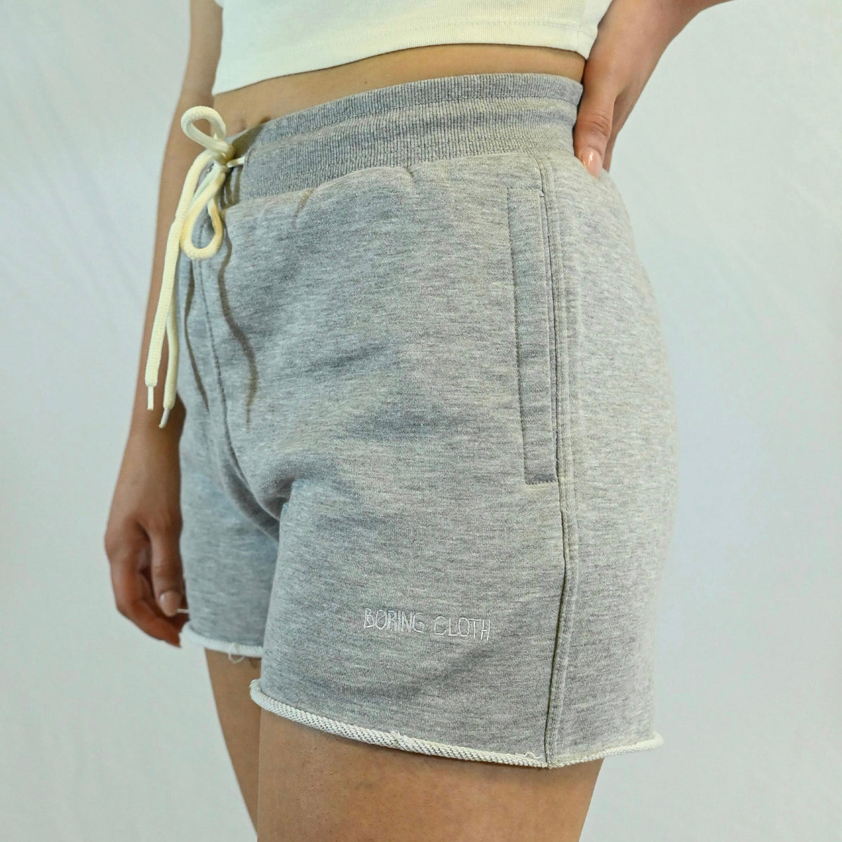 ToBeInStyle Women's Cotton-Spandex Blend Comfy Shorts