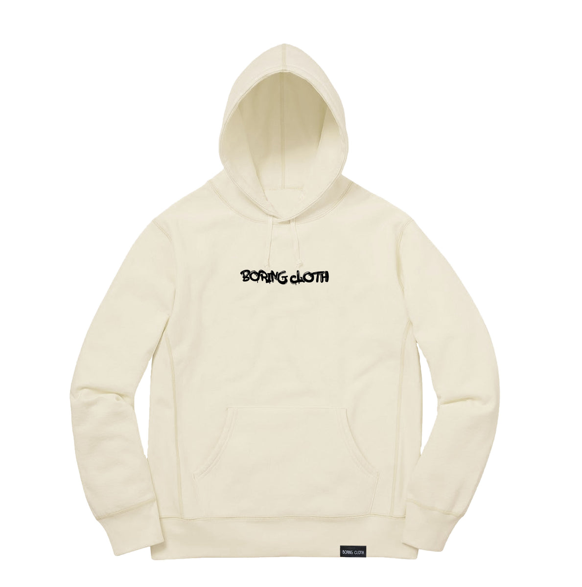 GRAFFITI LOGO HOODIE – BORING CLOTH.