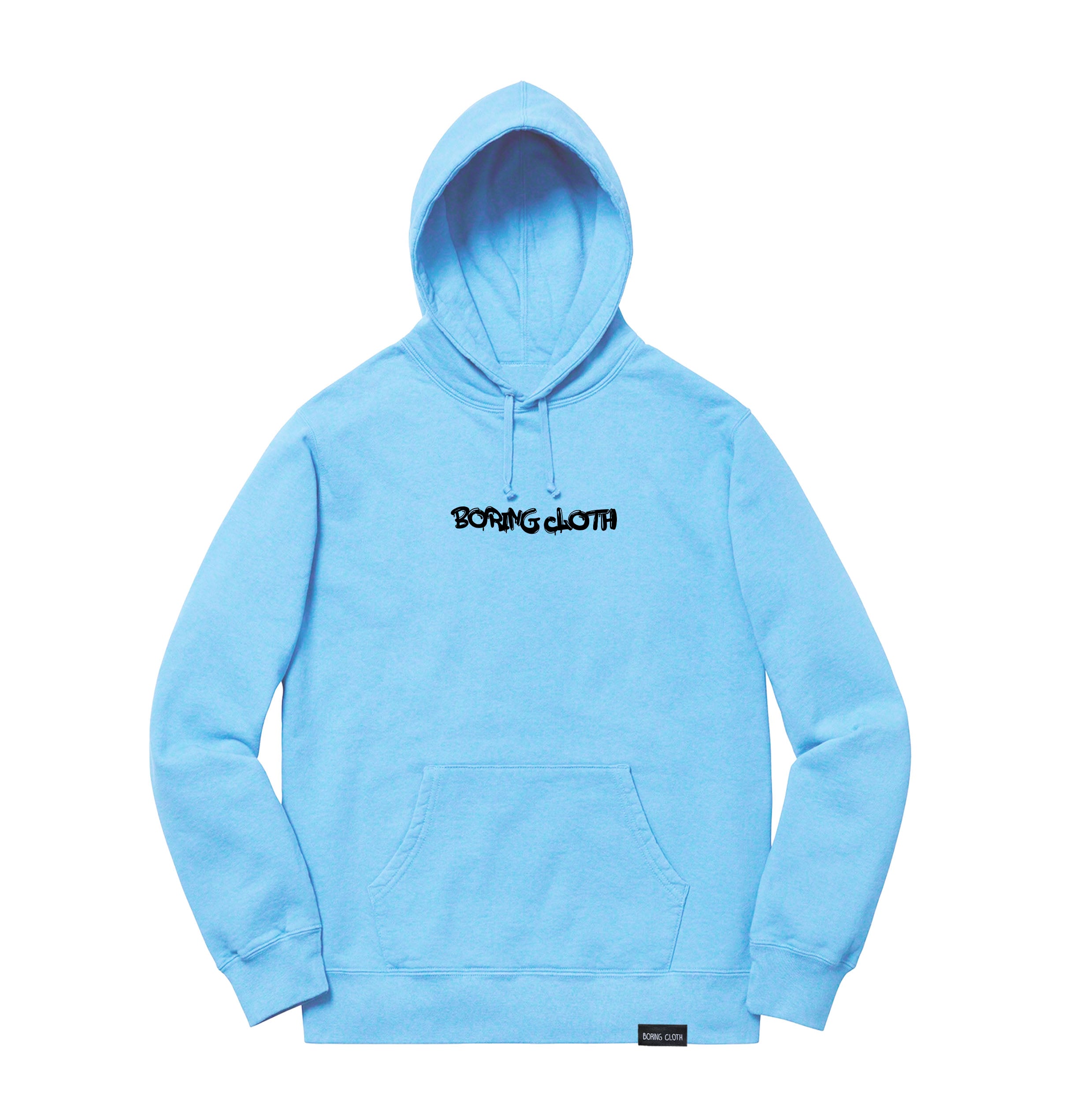 GRAFFITI LOGO HOODIE – BORING CLOTH.